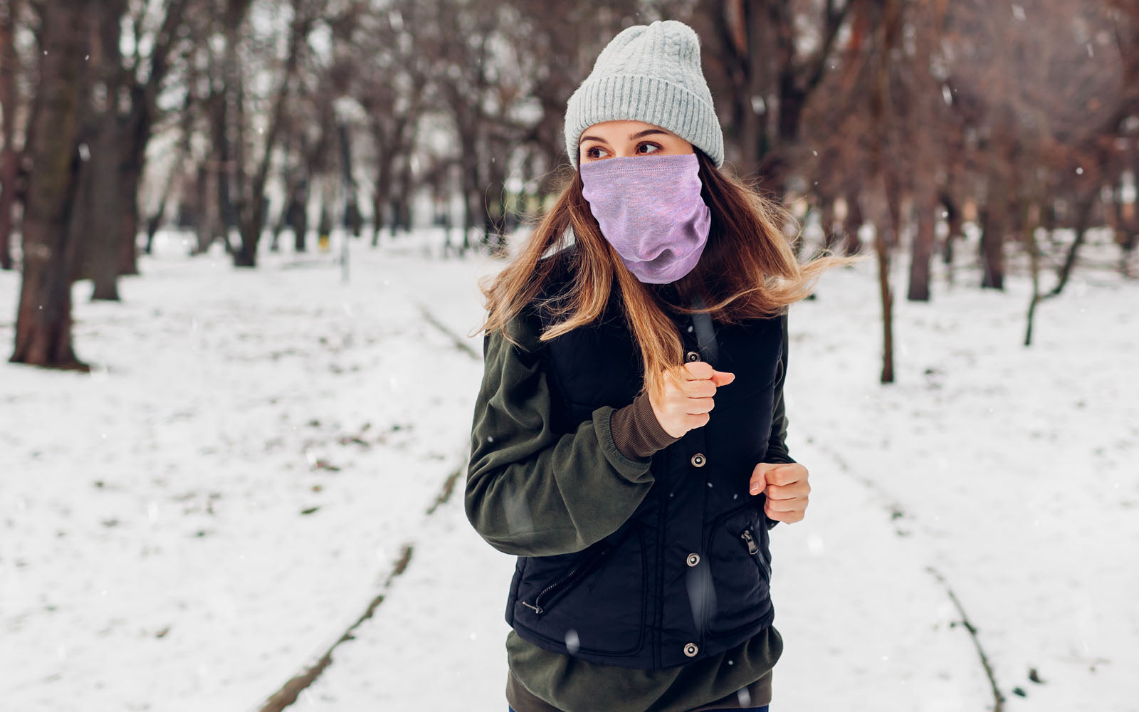 LUOLIIL VOE 2 Pack Winter Neck Gaiter Warmer for Men & Women