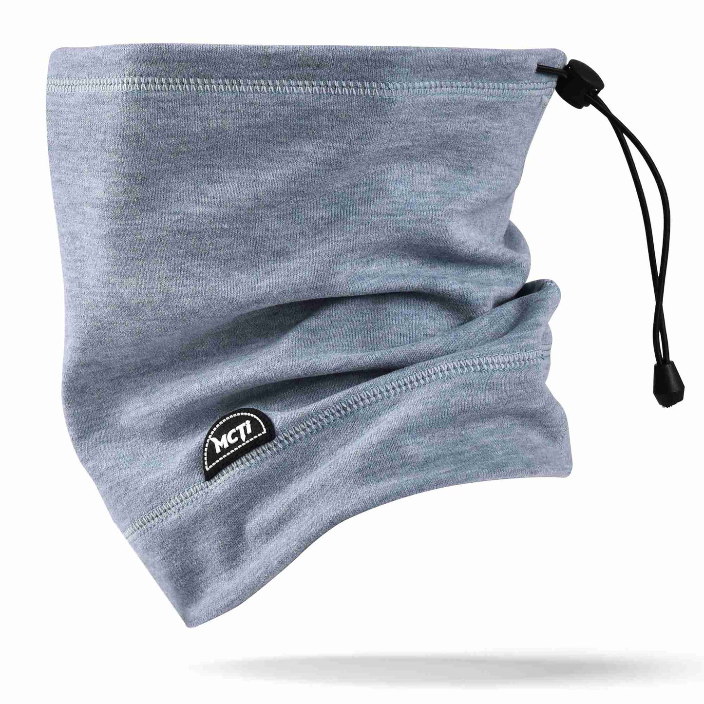 MCTi Soft Neck Warmer - Adjustable Fleece Scarf and Beanie Hat for Winter Sports MCTi