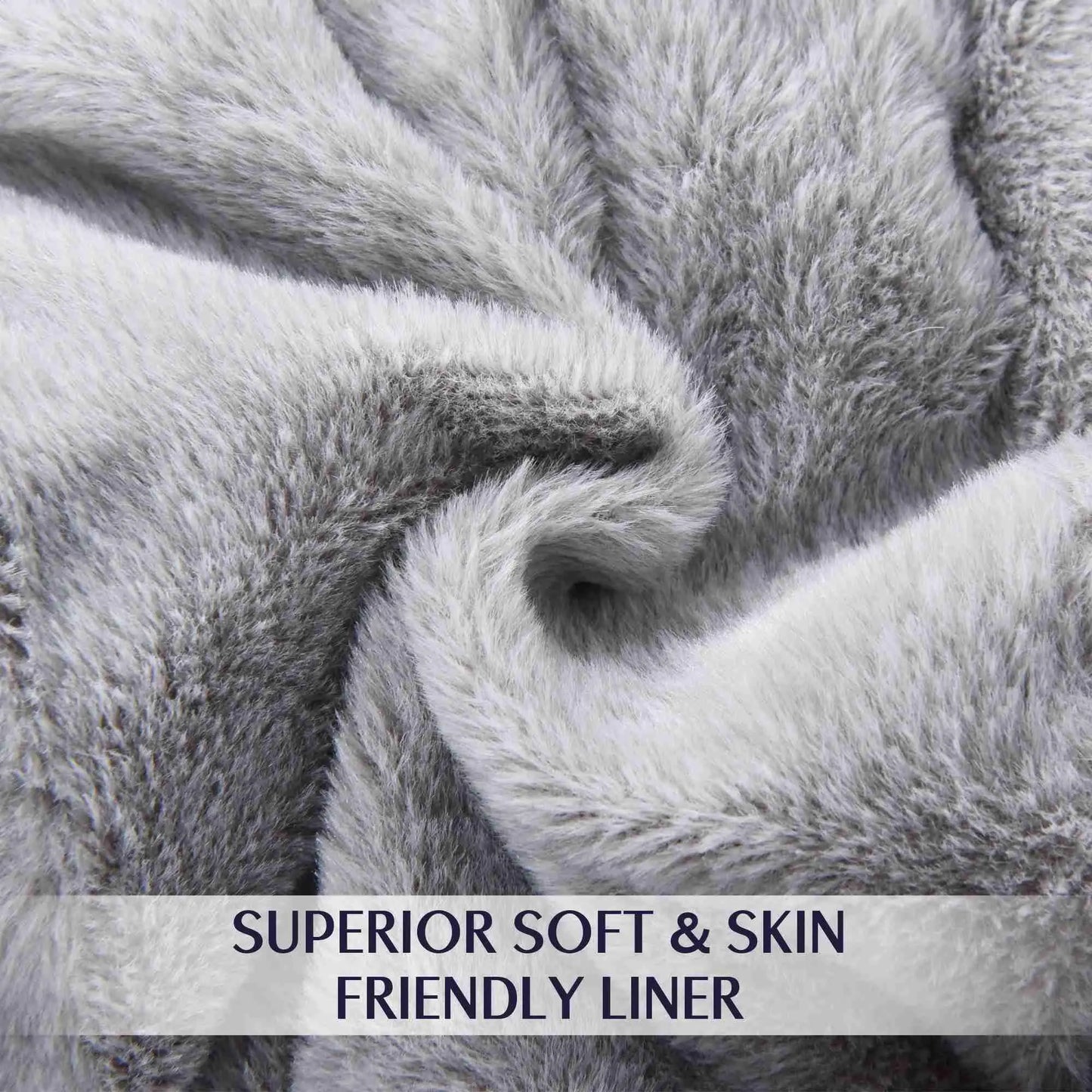 Botack Down Filled Earflap Hat Ultralight Waterproof Windproof Down Fleece Cap Warm Beanie for Skiing Botack