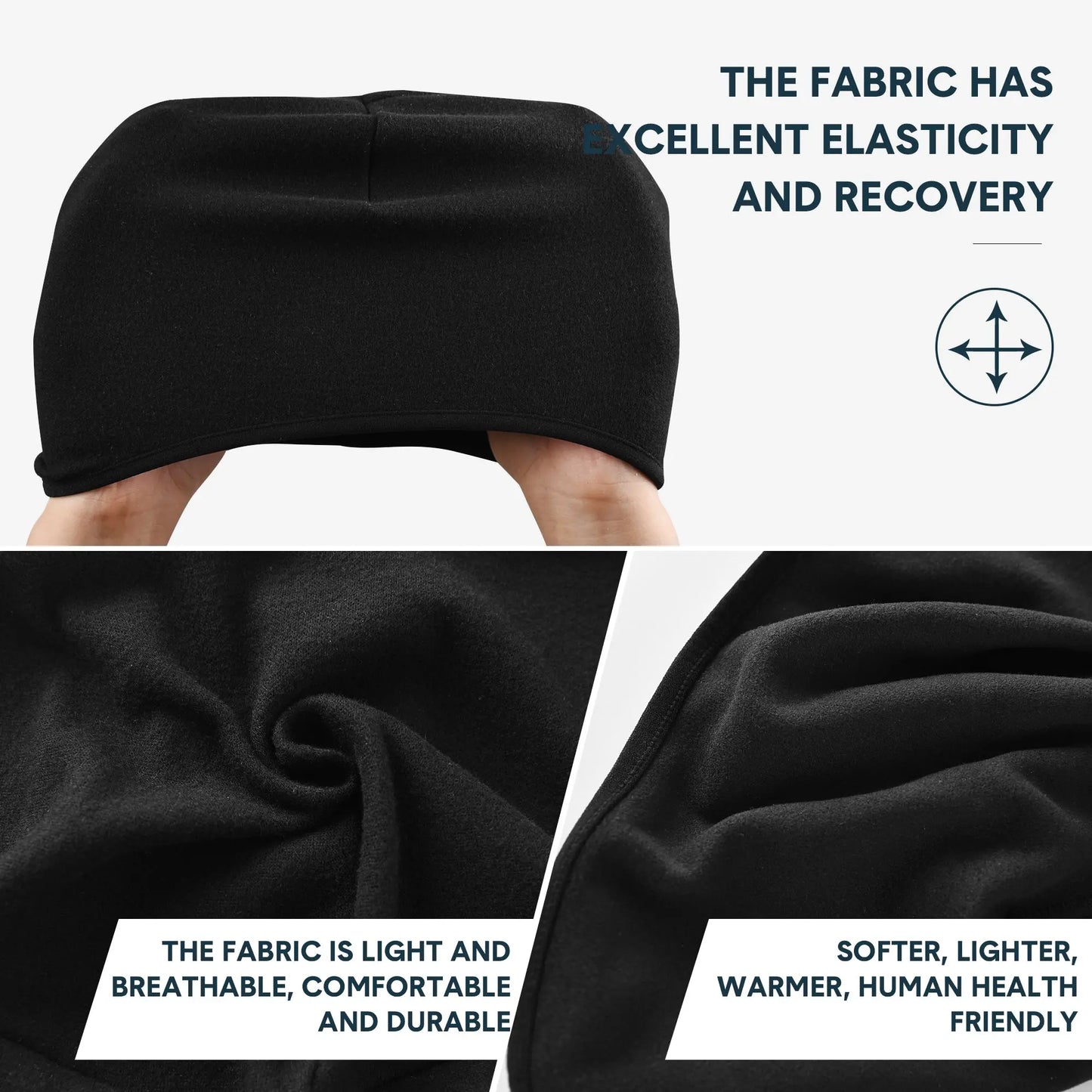 KPwarm Ponytail Beanie for Women, Winter Thermal Fleece Skull Cap Skiing Running Windproof Soft Hat KPwarm