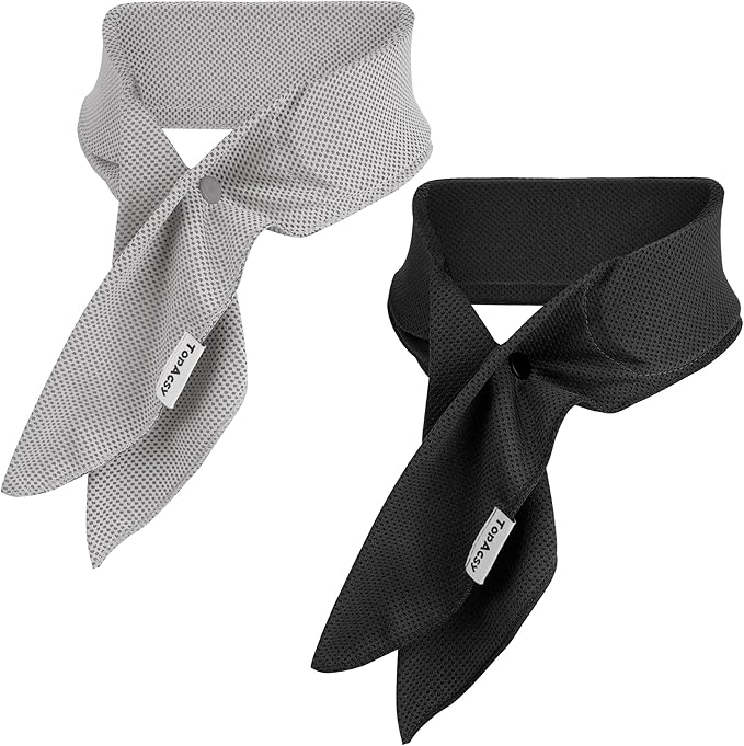 TopAcsy Cooling Neck Wraps with Gel - 2 Pack Set