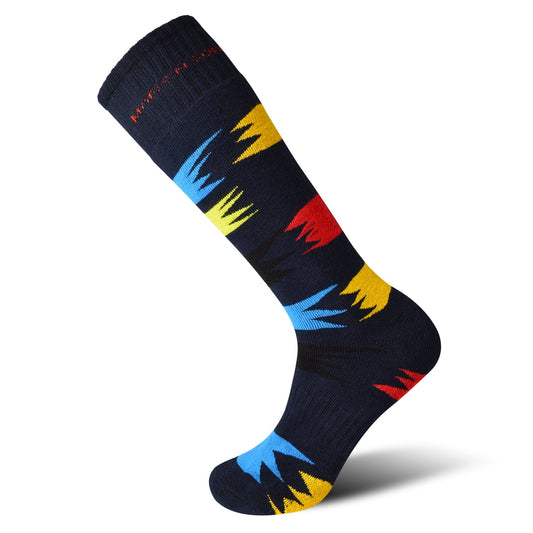 Marsnow Ski Socks Kids Thicken Warm Knee Over The Calf Snowboard Thermal Winter Skiing Socks Boys Girls Men Women Marsnow