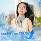 TopAcsy Cooling Neck Wraps, Removable Fabric Cover + 220g high‑Efficiency Gel, Neck Coolers for Hot Weather, Leak-Proof Ice Pack, 360° Soft Wrap, Cool Relief TopAcsy