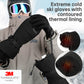 MCTi 2-in-1 Ski Gloves and Fleece Liners - 2 Pairs