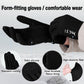MCTi Lightweight Gloves Liners for Men Women, Touch Screen Gloves with Conductive Microfiber, Palm Silicone, for Running Driving Hiking