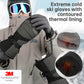 MCTi 2-in-1 Ski Gloves and Fleece Liners - 2 Pairs