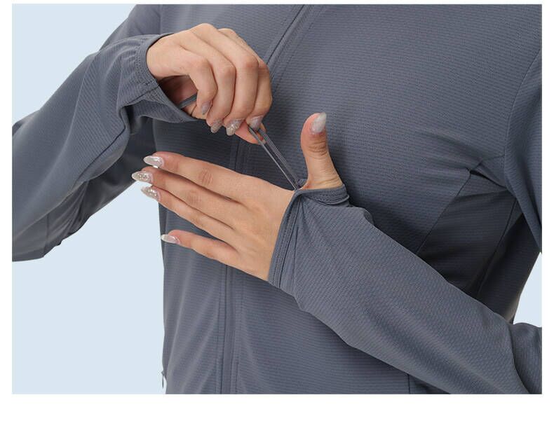 KINEED Women's UPF 50+ Sun Protection Hoodie Jacket Lightweight Long Sleeve Sun Shirt for Women with Pocket Hiking Outdoor KINEED