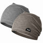 MCTi Slouchy Beanie for Men Women, Winter Warm Stretchy Skull Cap Hat Lightweight for Running Cycling MCTi