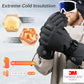 MCTi Pro Wrist Support Ski Gloves for Men, Winter Snowboard Gloves with Wrist Guard, Waterproof, 3M Thinsulate Warm, High Abrasion Resistance