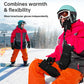 MCTi 2-in-1 Ski Gloves and Fleece Liners - 2 Pairs