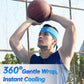 TopAcsy Cooling Neck Wraps, Removable Fabric Cover + 220g high‑Efficiency Gel, Neck Coolers for Hot Weather, Leak-Proof Ice Pack, 360° Soft Wrap, Cool Relief TopAcsy
