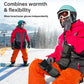 MCTi 2-in-1 Ski Gloves and Fleece Liners - 2 Pairs