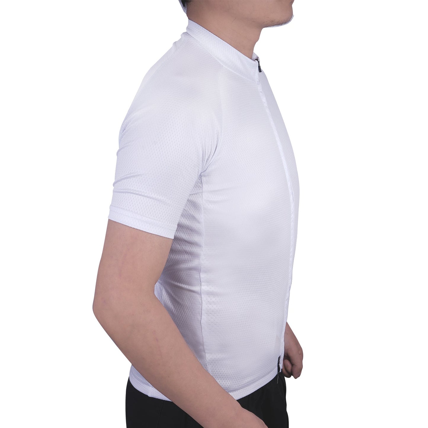 KINEED Men's Cycling Jersey Moisture Wicking Short Sleeve UPF Half Zip Bike Road Riding Biking Shirts for Men Zipper Pockets KINEED