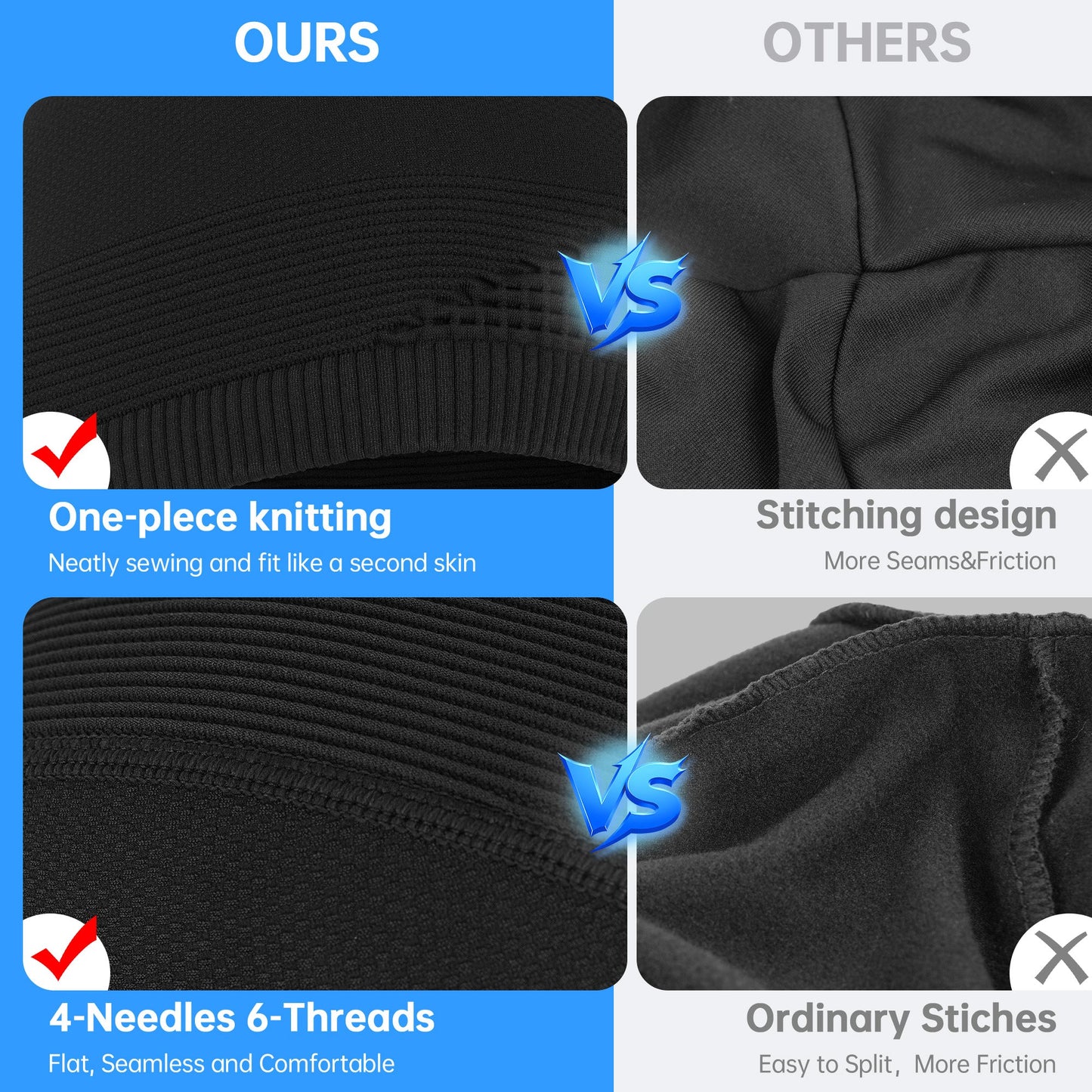 KINEED Mens Beanie Skull Caps for Men Women Thermal Helmet Liner Winter Running Hat for Skiing Hiking Outdoor Sports（副本） Kineed