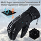 MCTi Pro Wrist Support Ski Gloves for Men, Winter Snowboard Gloves with Wrist Guard, Waterproof, 3M Thinsulate Warm, High Abrasion Resistance