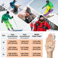 MCTi 2-in-1 Ski Gloves and Fleece Liners - 2 Pairs