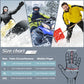 MCTi Pro Wrist Support Ski Gloves for Men, Winter Snowboard Gloves with Wrist Guard, Waterproof, 3M Thinsulate Warm, High Abrasion Resistance