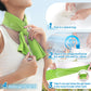 ToAcsy Dual-Action Cooling Neck Wraps, 37”x12” Cooling Towel + 220g Gel Sheet, Neck Coolers for Hot Weather, Ice Pack, Washable Gym Towel (2 Sets) TopAcsy