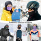 EXSKI Winter Neck Gaiter and Face Cover for Outdoor Activities
