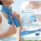 ToAcsy Dual-Action Cooling Neck Wraps, 37”x12” Cooling Towel + 220g Gel Sheet, Neck Coolers for Hot Weather, Ice Pack, Washable Gym Towel (2 Sets) TopAcsy