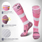 Marsnow Ski Socks Thickening Warm Outdoor Winter Over The Calf High Performance Sport Socks Men Women Skiing Snowboarding Marsnow