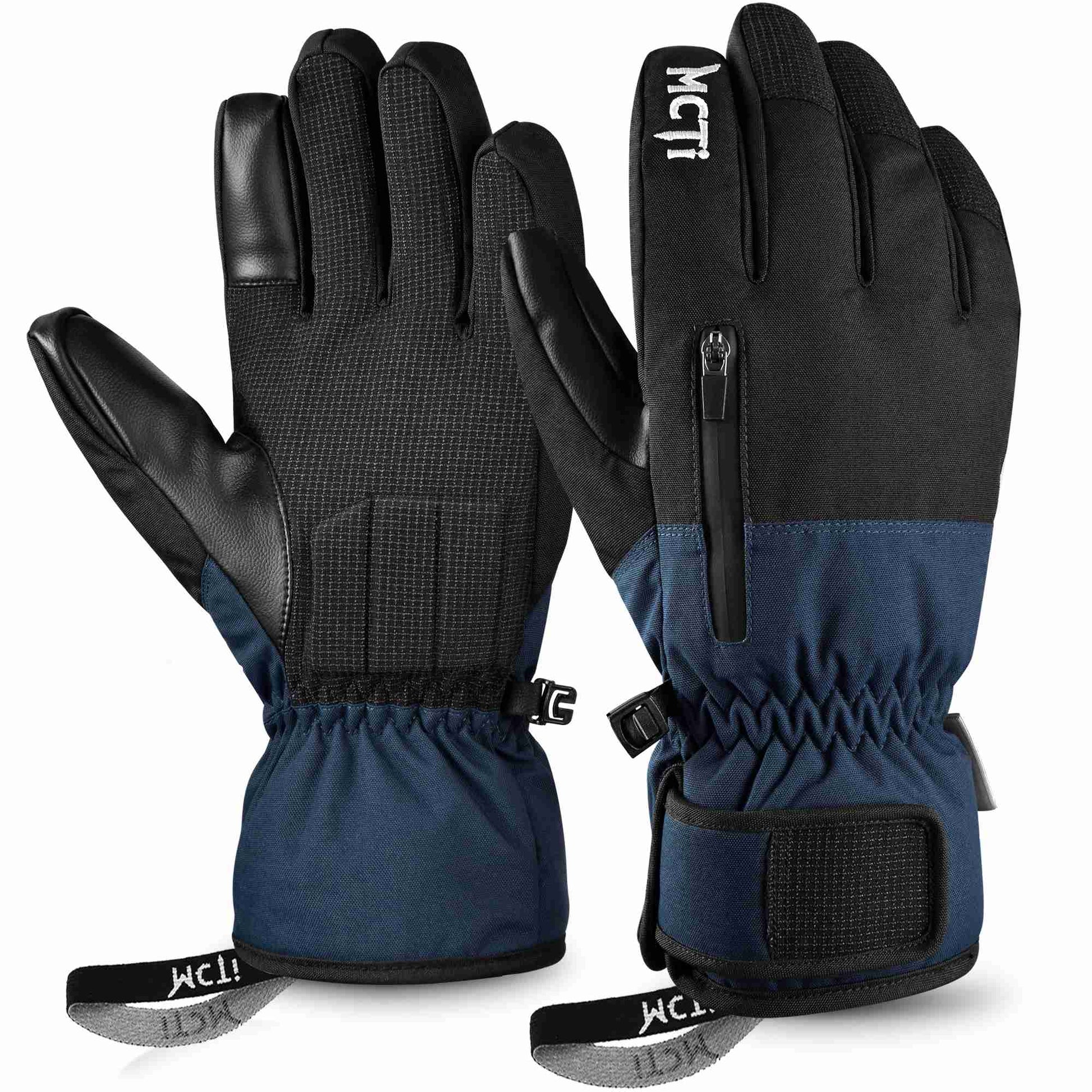 MCTi Winter Insulated Gloves - Lightweight and Warm, Waterproof and Durable, with Touchscreen Compatibility EXSKI