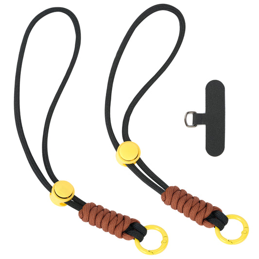 MCTi Hand Wrist Strap Lanyard, Adjustable Gloves Wrist Strap, Tight Hand-Braided Phone Lanyard, Durable Stretchable Keychain