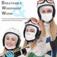 Botack Ski Mask for Men Women, Nose Opening Breathable Warm Balaclava Face Mask Windproof for Skiing Snowboarding Cycling Botack