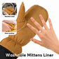 MCTi Unisex Kids Sherpa Fleece Ski Glove Liner |  Winter Inner Gloves EXSKI