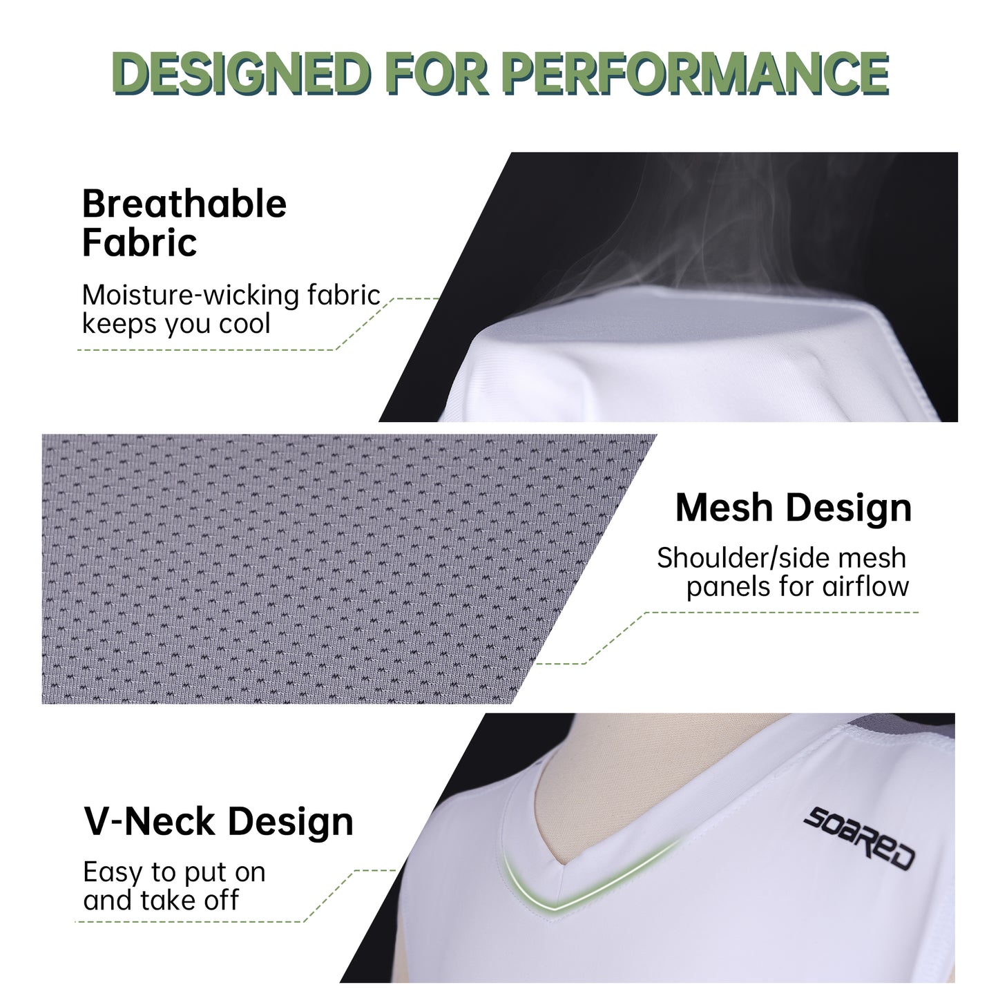 SOARED Youth Padded Baseball Chest Protector Shirt