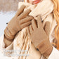 MCTi Women's Sherpa-Lined Touchscreen Winter Gloves