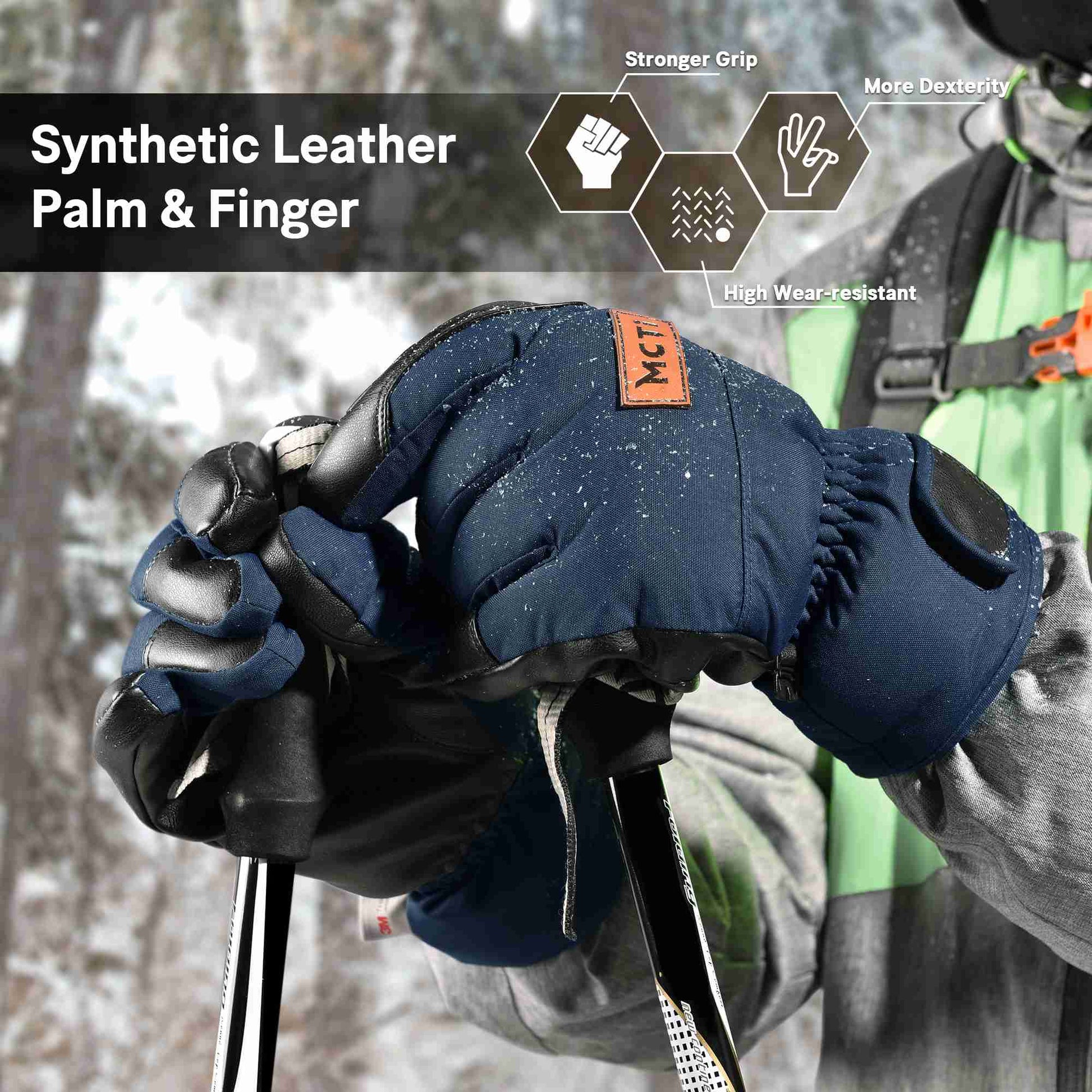 MCTI Lightweight & Warm Men's Cold Weather Gloves MCTi