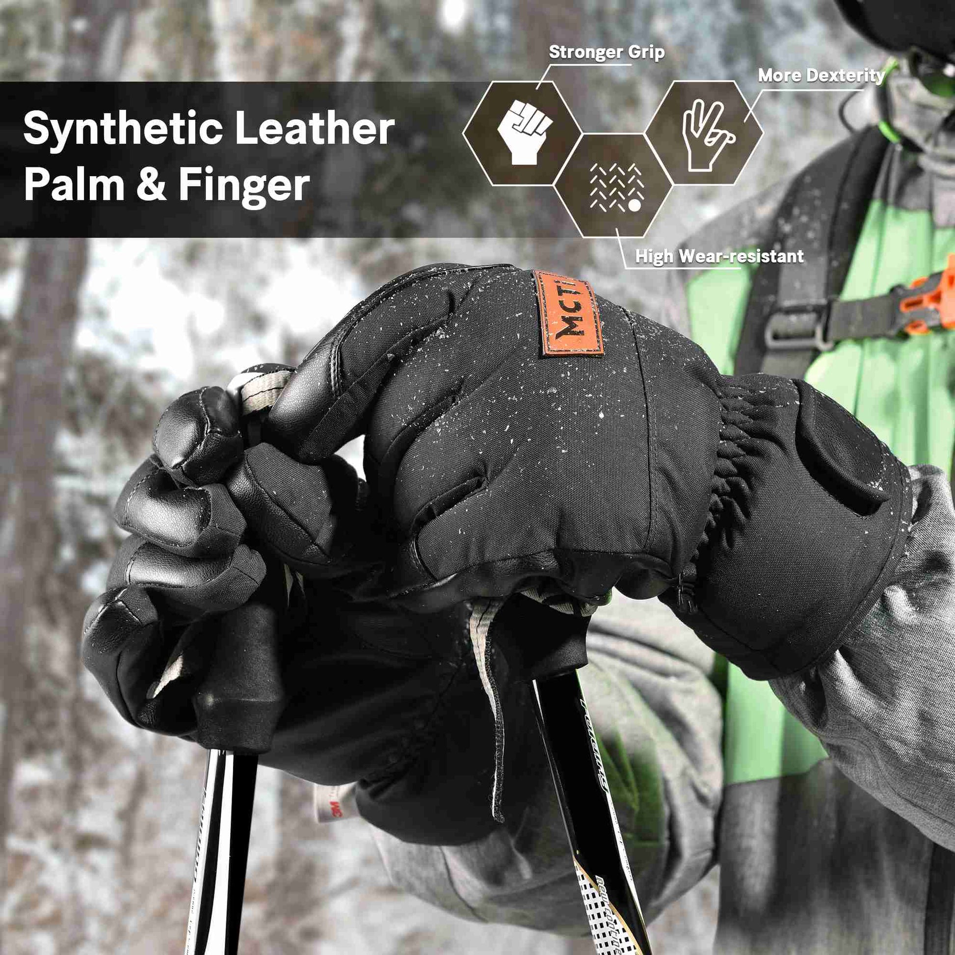 MCTI Lightweight & Warm Men's Cold Weather Gloves MCTi