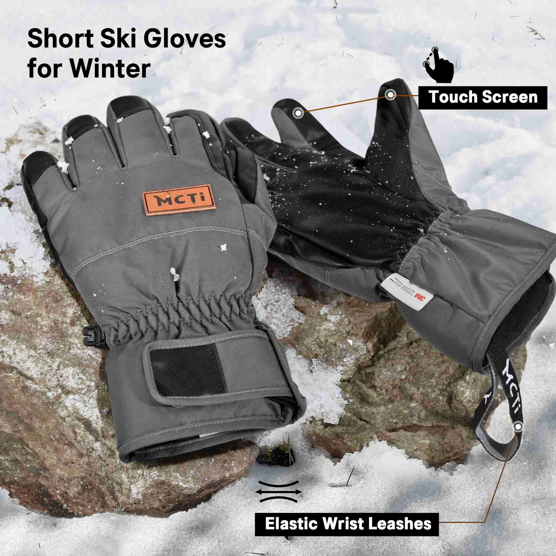 MCTI Lightweight & Warm Men's Cold Weather Gloves MCTi