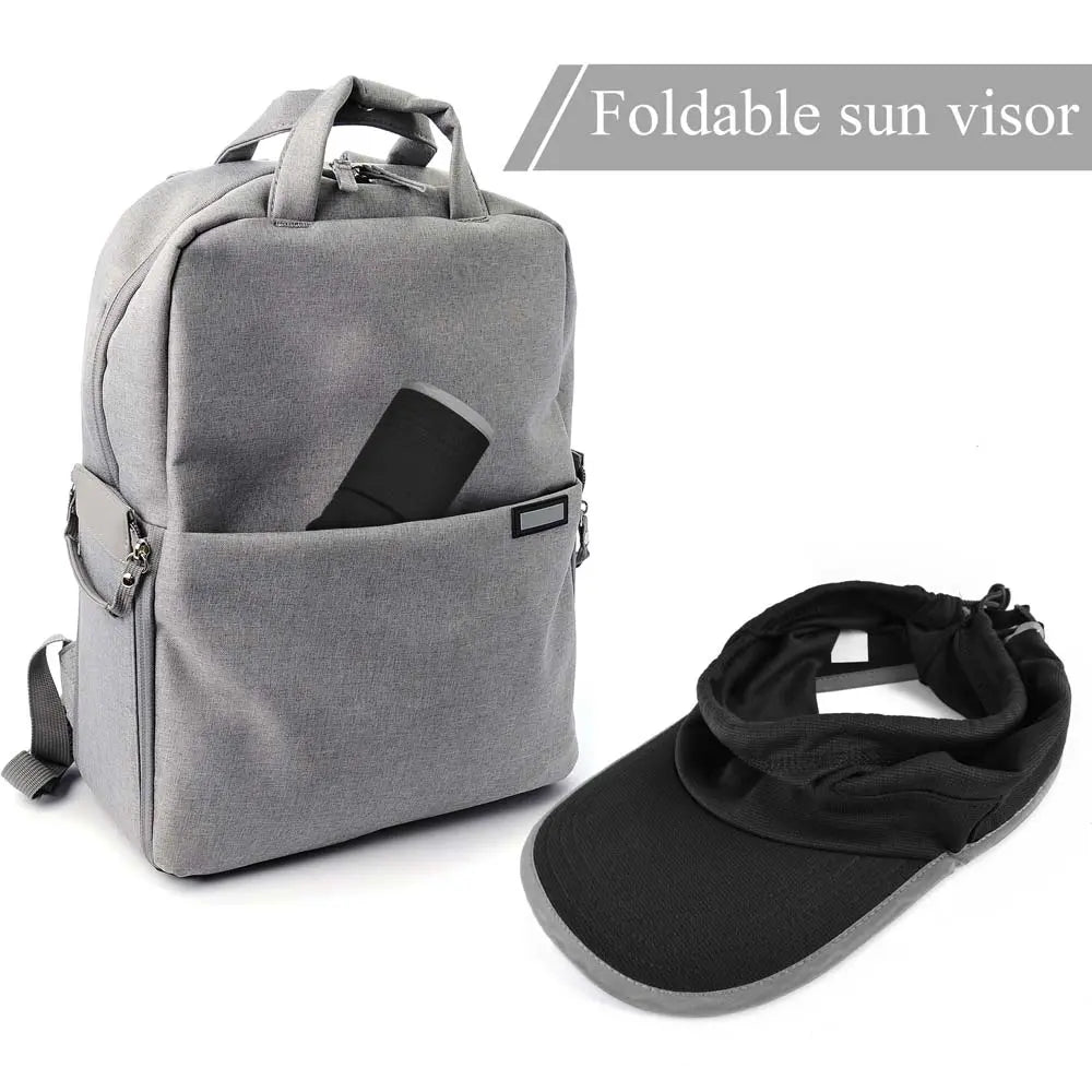 EXSKi Sports Sun Visor in Running Jogging Golf Hat for Men Women Adjustable Cap with Elastic String EXSKI