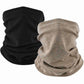EXski Winter Neck Gaiter Warmer, Soft Fleece Face Mask Scarf for Cold Weather Skiing Cycling Outdoor Sports 2 Packed EXSKI