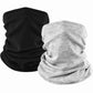 EXski Winter Neck Gaiter Warmer, Soft Fleece Face Mask Scarf for Cold Weather Skiing Cycling Outdoor Sports 2 Packed EXSKI