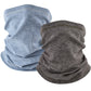 EXski Winter Neck Gaiter Warmer, Soft Fleece Face Mask Scarf for Cold Weather Skiing Cycling Outdoor Sports 2 Packed EXSKI