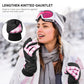 KINEED Waterproof Ski Gloves Touchscreen 3M Thinsulate Winter Warm Snow Gloves for Women Youth EXSKI