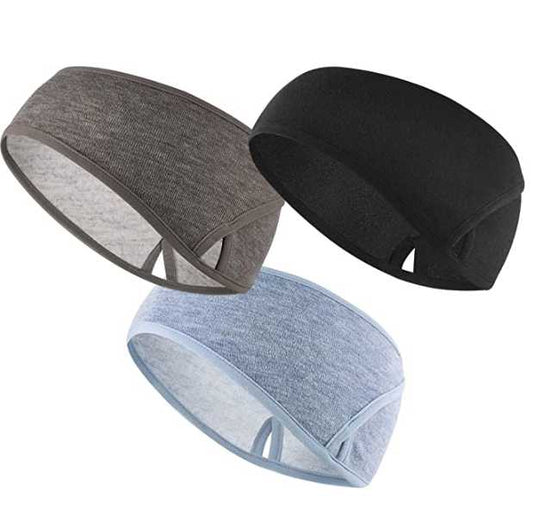 KPwarm Fleece Ear Warmers Muff, Winter Windproof Ear Headband for Men Women, Sports Running Cycling Skiing Non Slip Earmuffs KPwarm