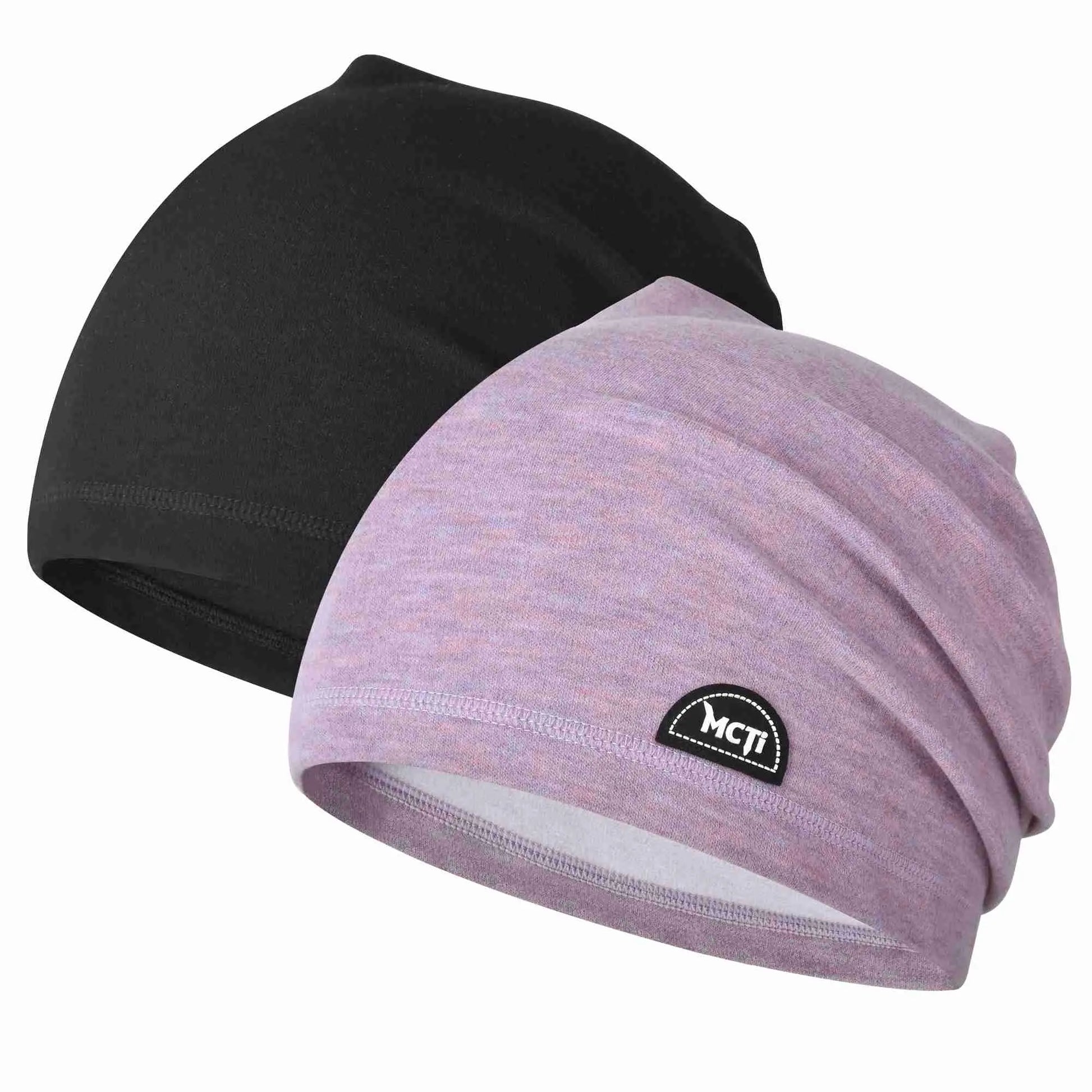 MCTi Slouchy Beanie for Men Women, Winter Warm Stretchy Skull Cap Hat Lightweight for Running Cycling MCTi